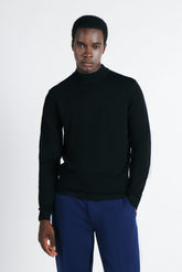 MAGLIA LUPETTO BASIC NERO